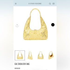 Yellow Shoulder Bag